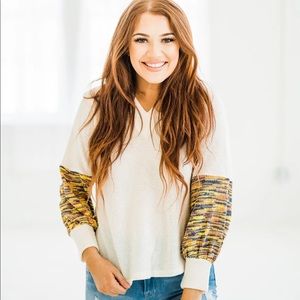 It's Show Time V Neck Sweater